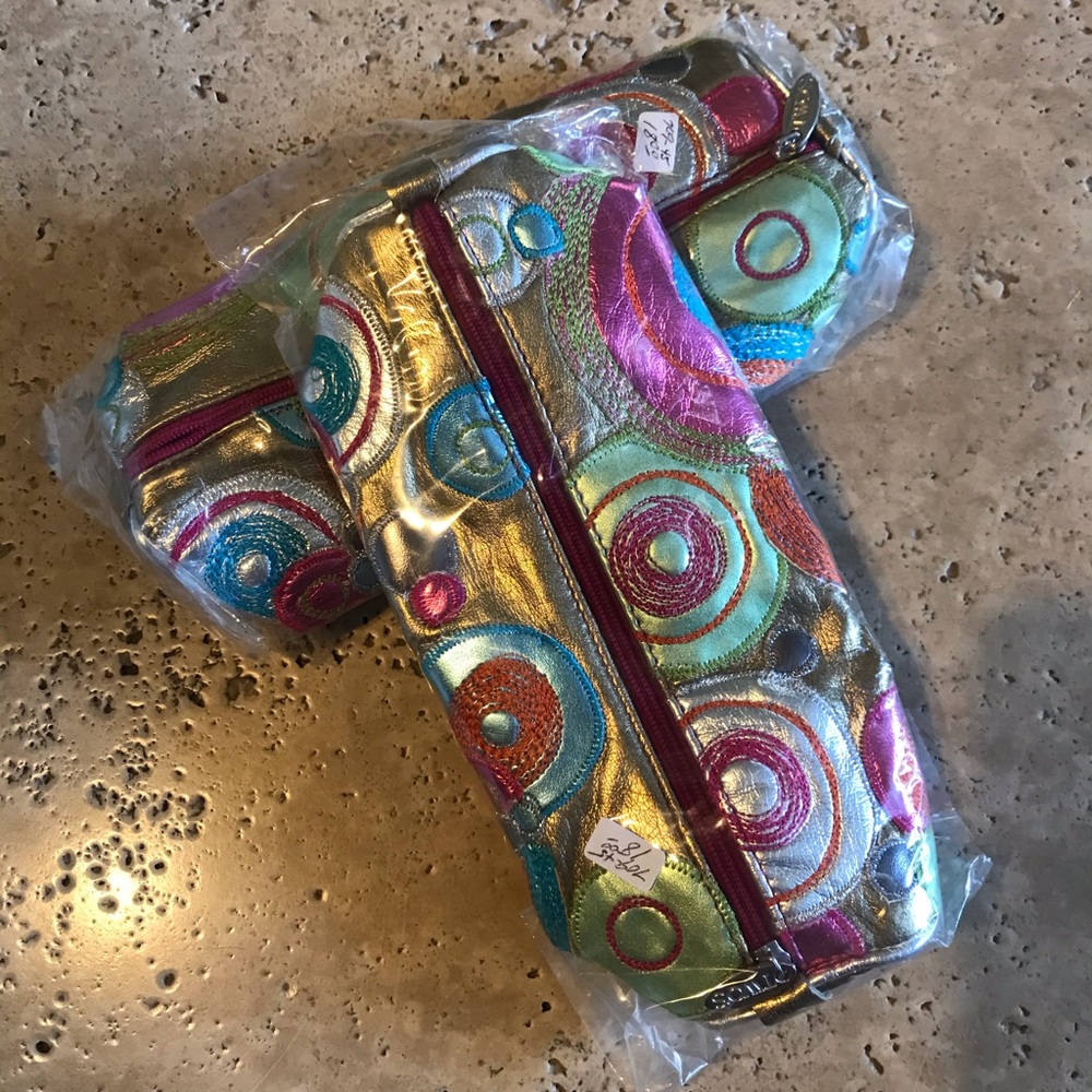 Two’s Company Cute & Colorful Zippered Bags